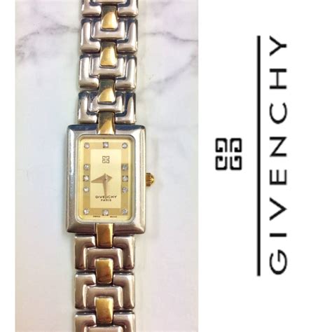 givenchy vintage ladies gold watch value|givenchy watch women.